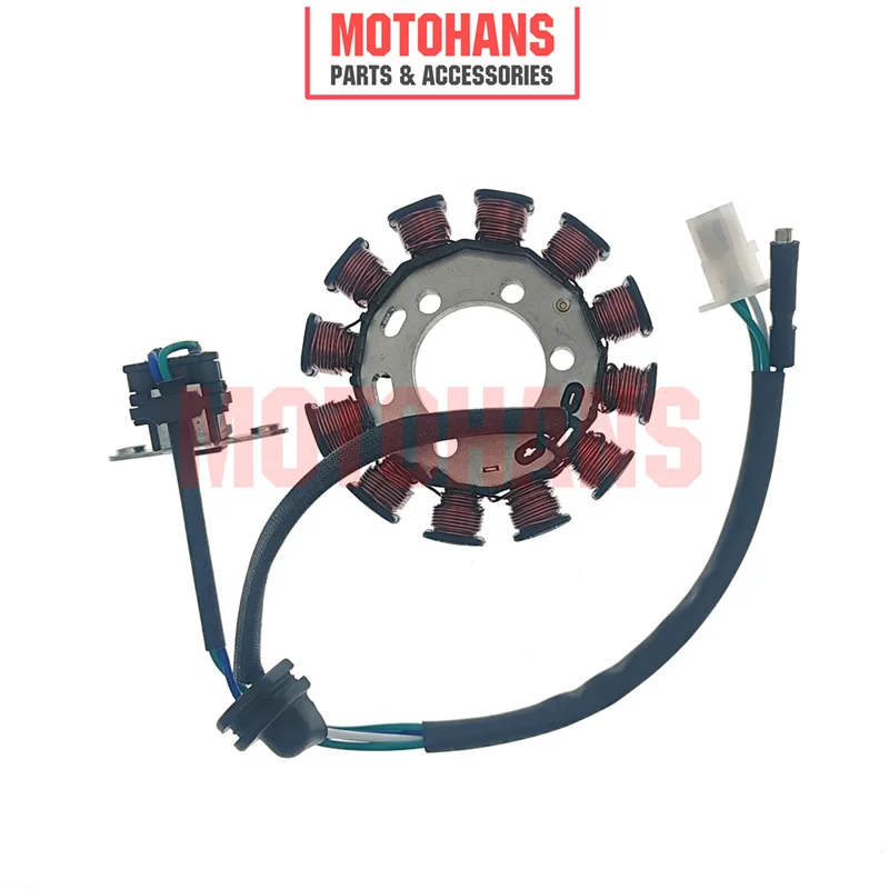 

MOTORCYCLE ACCESSORIES IGNITION STATOR MAGNETO COIL A/C 12 COILS 4 HOLE FOR HONDA XR150 XR150L CB150