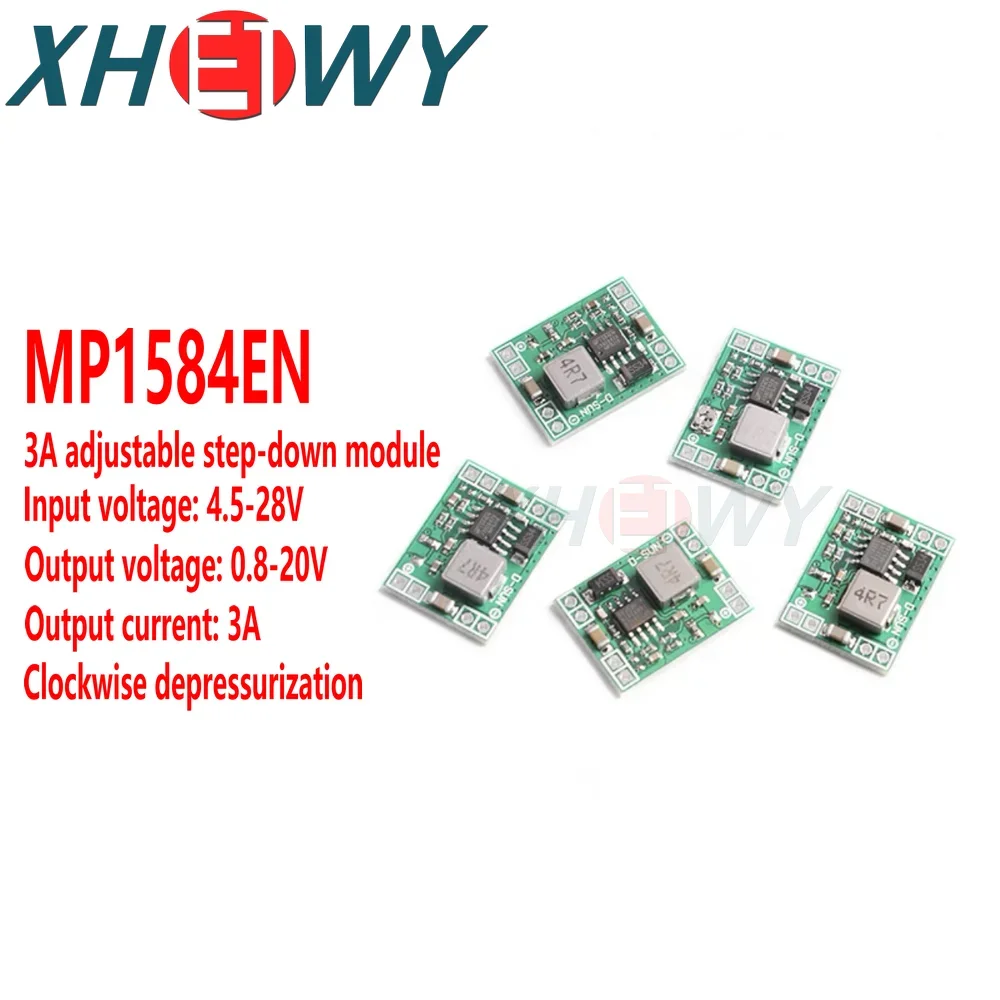 

1PCS 3A adjustable step-down module DC-DC stabilized power supply ultra small volume super LM2596 MP1584EN module