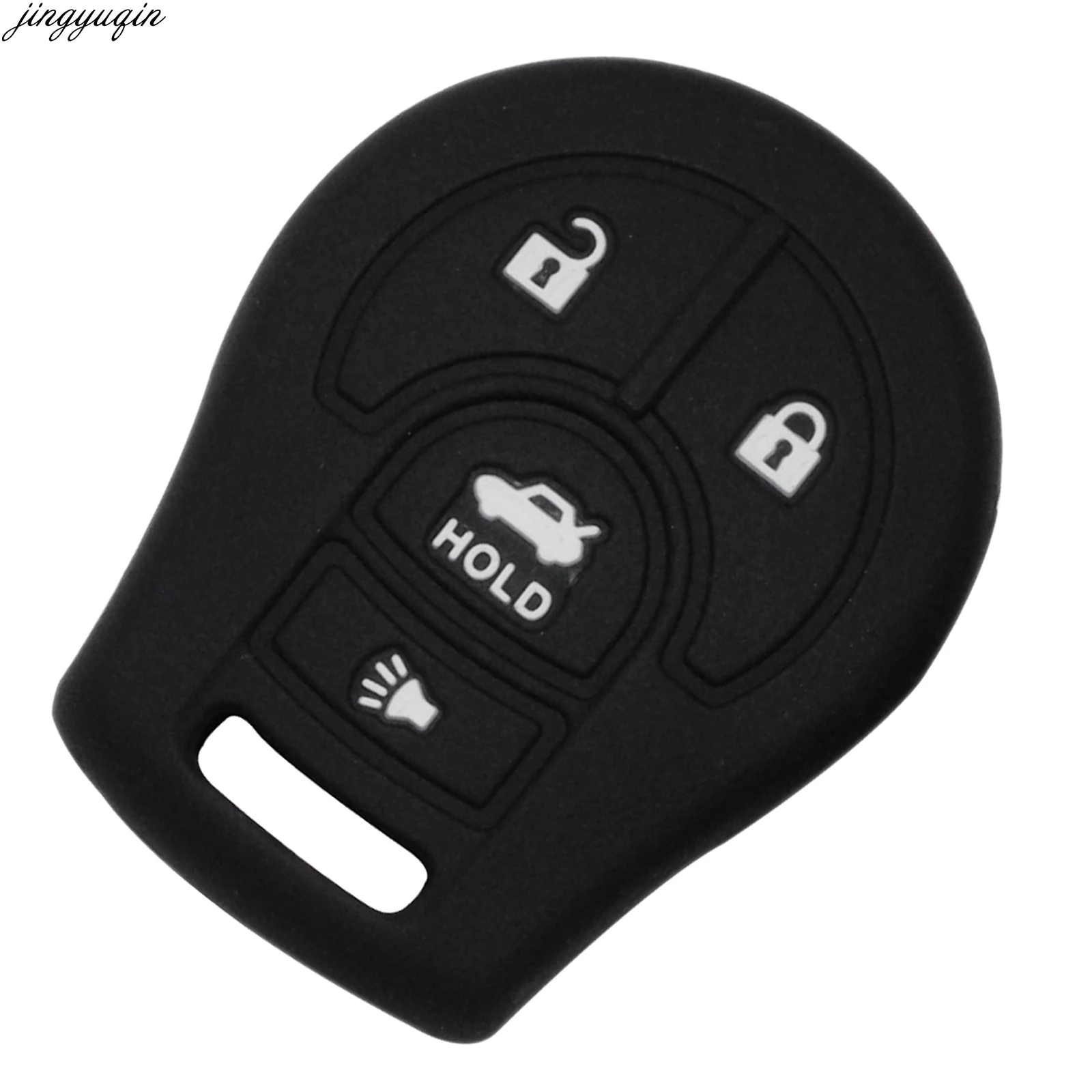 Jingyuqin 80pcs Mix Colors Mix Types Mix Buttons of Remote Car Key Case Cover For Mix Auto Cars For Mix Orders