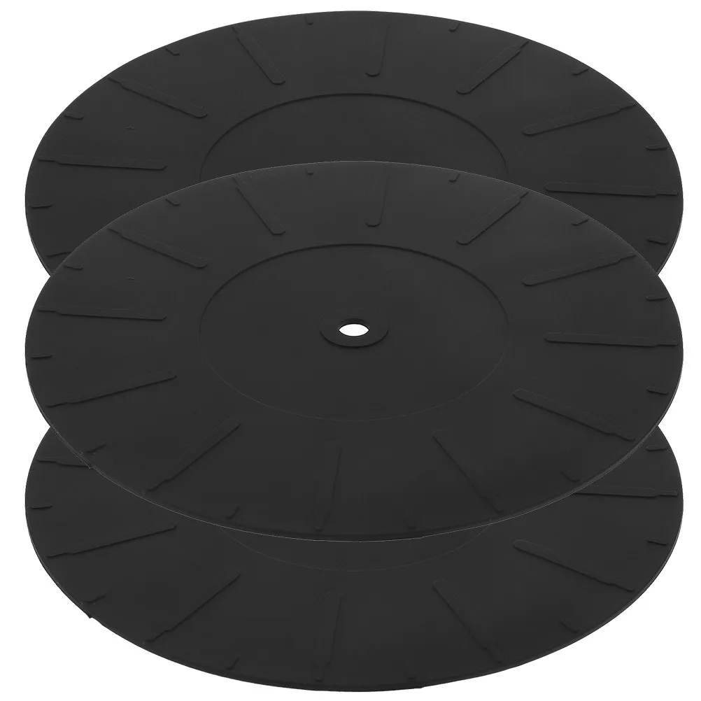 

3 Pcs 170MM Turntable Mat Non slip Silicone Vinyl Player Pad Record Protective Slipmat DJ Equipment Accessories