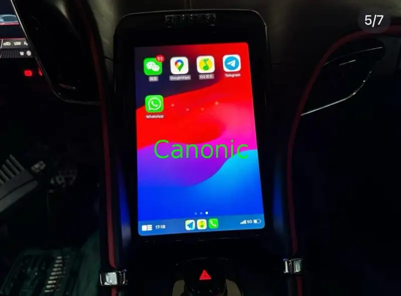 Mirror Link Interfaz de vídeo Android Music CarPlay para Ferrari Roma 2020