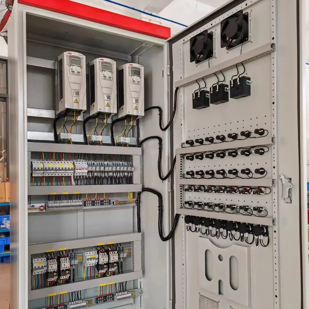 Industrial Control Power Distribution Unit 240V High and Low Voltage Steel and Metal Cabinets