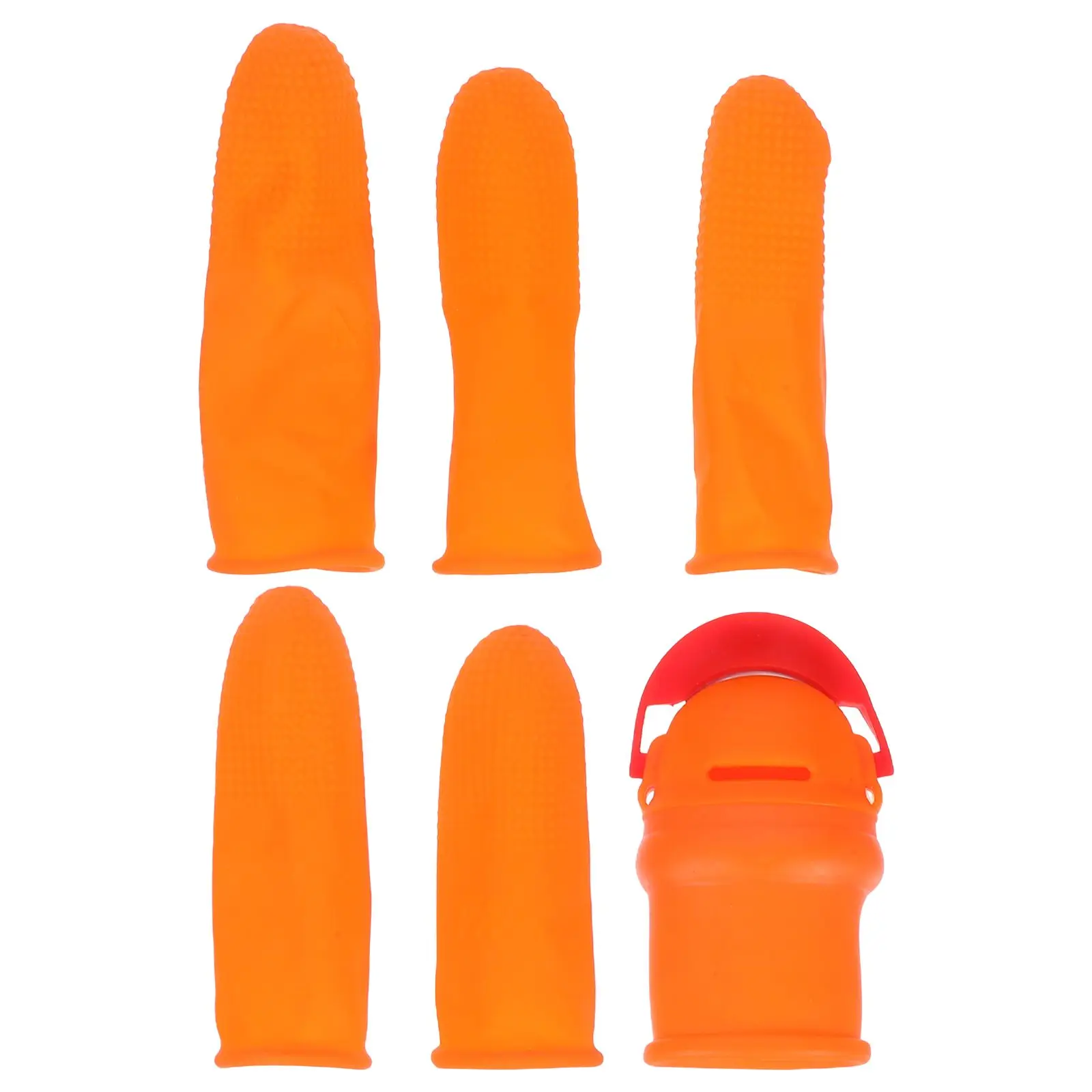 

Plants Pepper Picker Finger Separator for Picking Accessories and Vegetable Orange Gardening Thumb Protector Kit