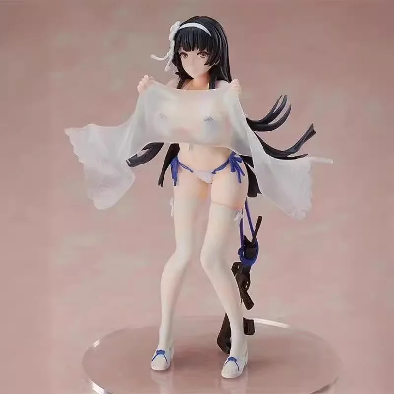 13.5cm Girls Frontline Qbz-95‌‌ In Swimsuit Game Girl Figures Statue Cartoon Girl Models Boys Collectible Toys Ornament Doll Toy