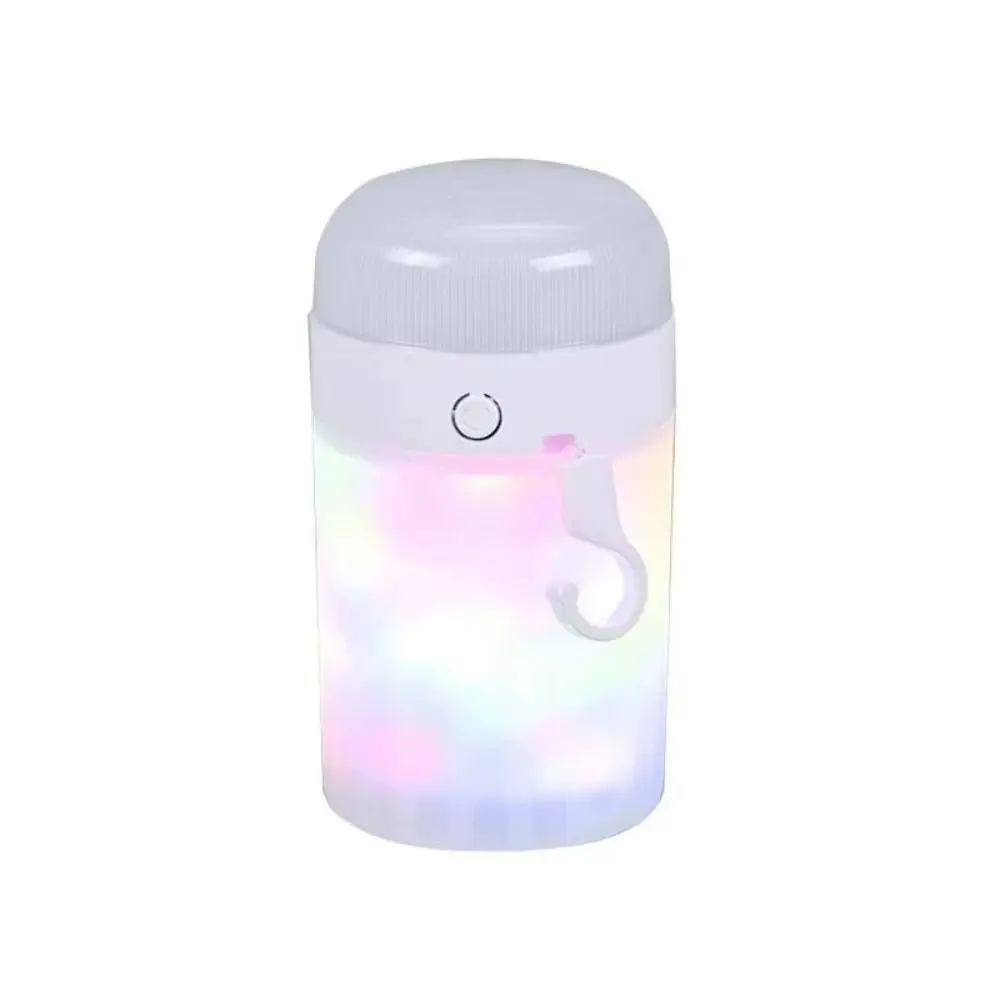 ไฟกลางคืน ไฟตั้งแคมป์หลากสีสัน ไฟสตริงกันน้ำแบบชาร์จไฟได้ RGB ความยาว 10 เมตร ไฟแคมป์ปิ้ง LED ตกแต่งวันหยุด
