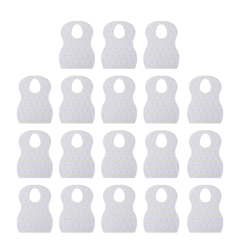 

10pcs Baby Bibs Apron Disposable Waterproof Eating Saliva Towel Newborn Portable Lunch Bib Rice Bag Protect Clean