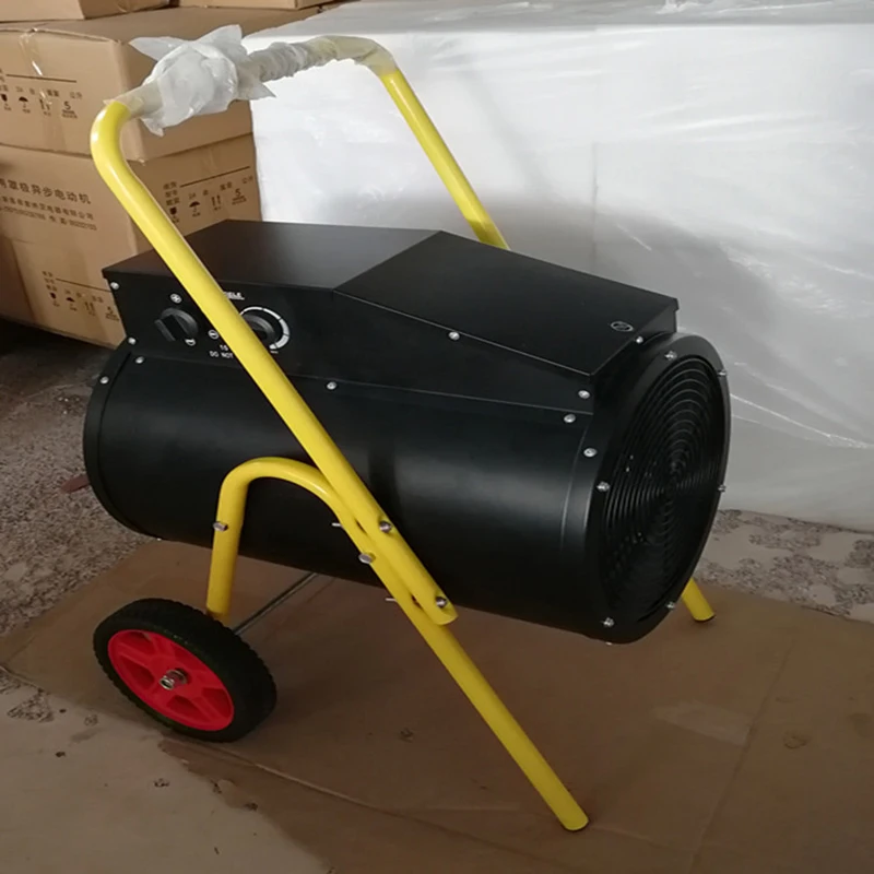 Souffleur d'air à pression industriel accessible à chaud, chauffage électrique, puissance, serre d'usine, élevage, ventilation, séchoir, Gérer