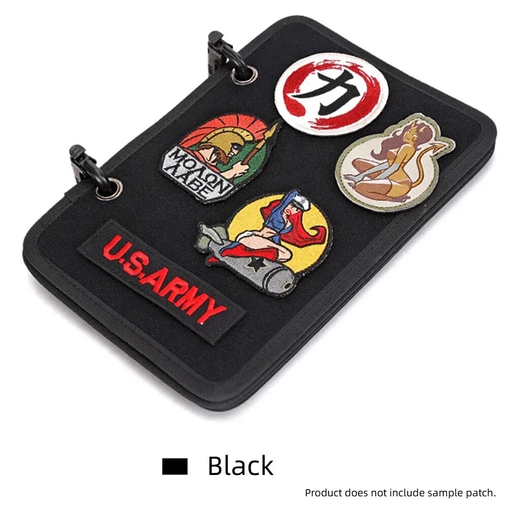 livro-de-exibicao-para-patches-taticos-e-de-moral-com-4-pecas-de-patches-de-velcro-e-painel-de-armazenamento-para-bracadeiras-para-colecionadores