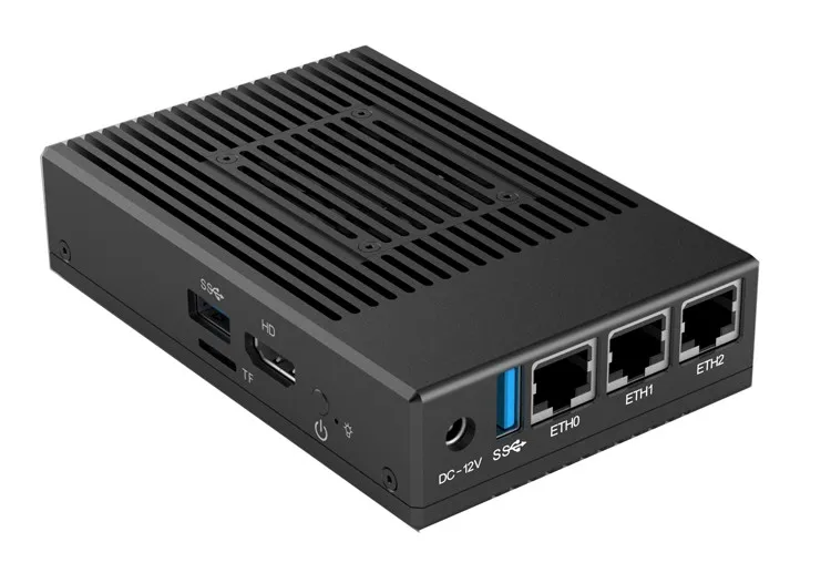 R86s soft route multi port Intel Mini host n5105 8gb/16gb 10 Gigabit fiber port 2.5G