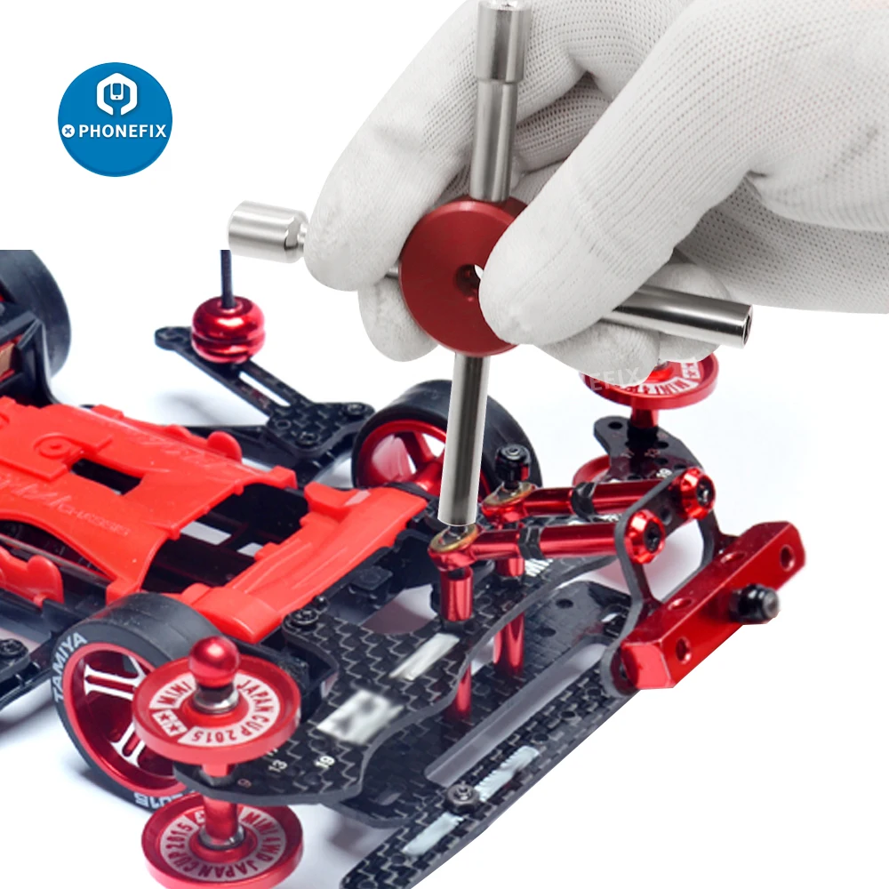 4/5.5/7/8mm nenhum punho hexágono porca soquete chave de fenda ferramentas kit para rc helicóptero do carro fixo-asa soquete chave de fenda ferramenta