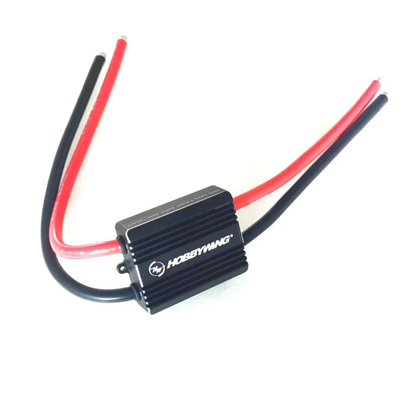 

Hobbywing High-pressure HV Safety E-power Switch 14S 200A 300A 18S 36V-78.3V IP67 RTF Anti-Spark Module