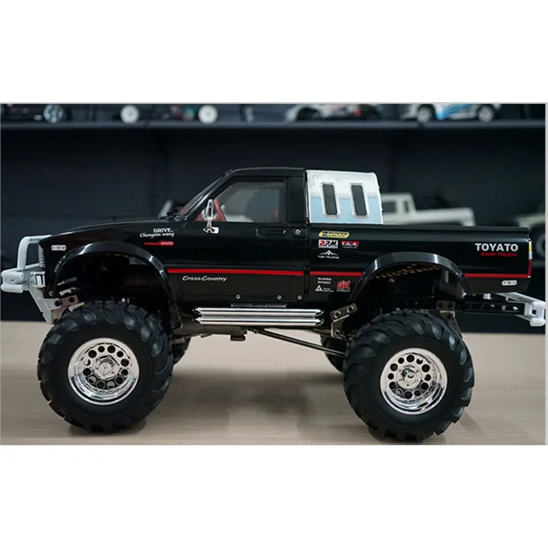 ZESTAW HG P407 1/10 RC Crawler Pickup 4*4 RC Car Remote Control Crawler Chassis Axles Shaft Hub Outdoor Toys For Boys Gift TH05147