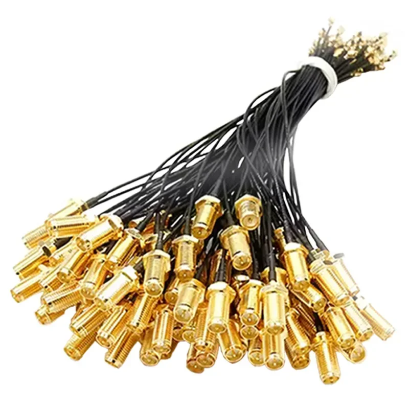 2pcs WIFI Antenna Extension Cable SMA Male Plug Female UFL To SMA Extension Pigtail Cable SMA Female To RF Adapter Cable