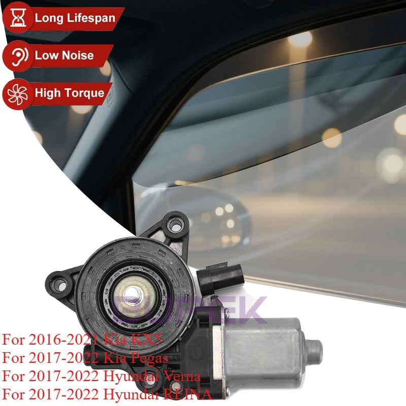 BUPEK Car Power Window Motor for Kia Pegas KX5 Hyundai Verna REINA Electric Window Regulator Motor Genuine Parts 82460H7000