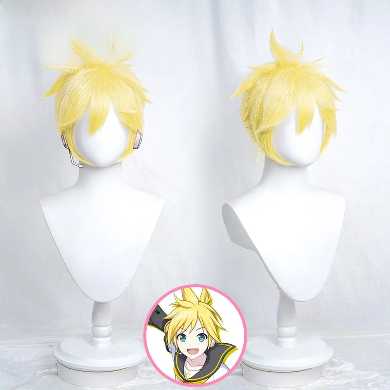 dokidoki-vocaloid-kaito-コスプレウィッグふわふわアンチカールヘアエクステンションアニメキャラクターフルカバレッジ合成ヘアピース