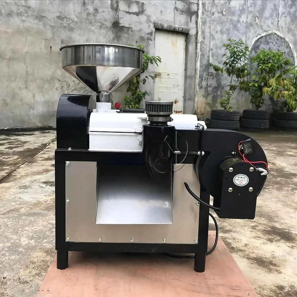 HW-50kg/h Dry Coffee Beans Sheller Coffee Huller Pulper Machine Fresh Coffee Bean Sheller