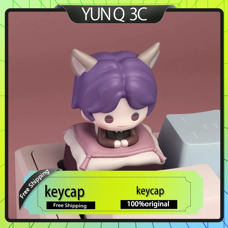 

Love And Deep Space 3D Resin Keycap Custom Cute RAFAYEL SYLUS XAVIER ZAYNE Theme 1U Keycap for Mechanical Keyboard Accessories
