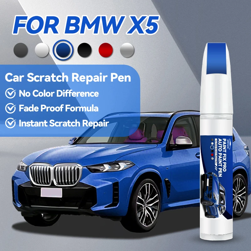 Car paint pen For BMW X5 1999-2025 auto paint concealer pencil acrylic paints body repair car accessories automotive detailing