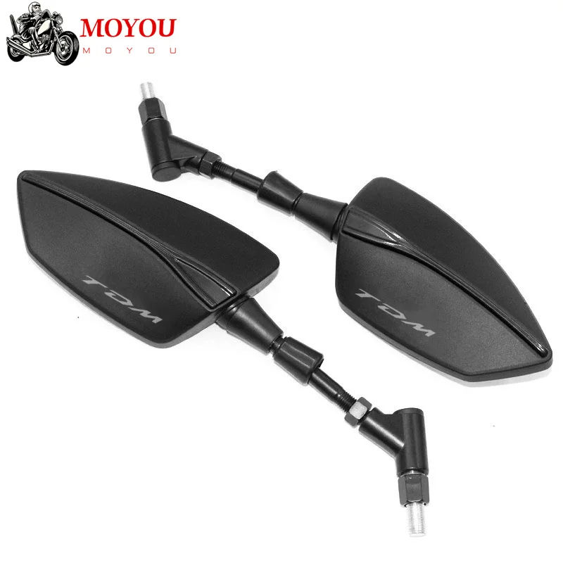 For YAMAHA TDM850 TDM900 TDM 850/900 The New High Quality Universal Motorcycle Mirror Rearview Rearview Mirror With LOGO TDM