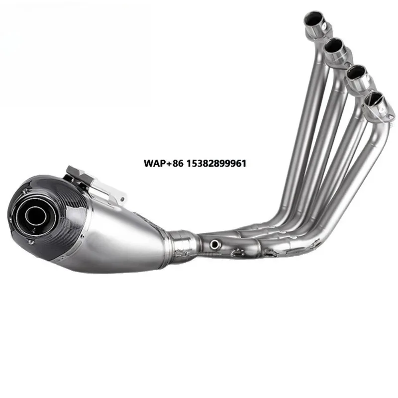 Full System for CB650R CBR650R CB CBR 650 CB650 CBR650 R 2019 - 2022 Motorcycle Exhaust Muffler Escape Front Mid Link Pipe
