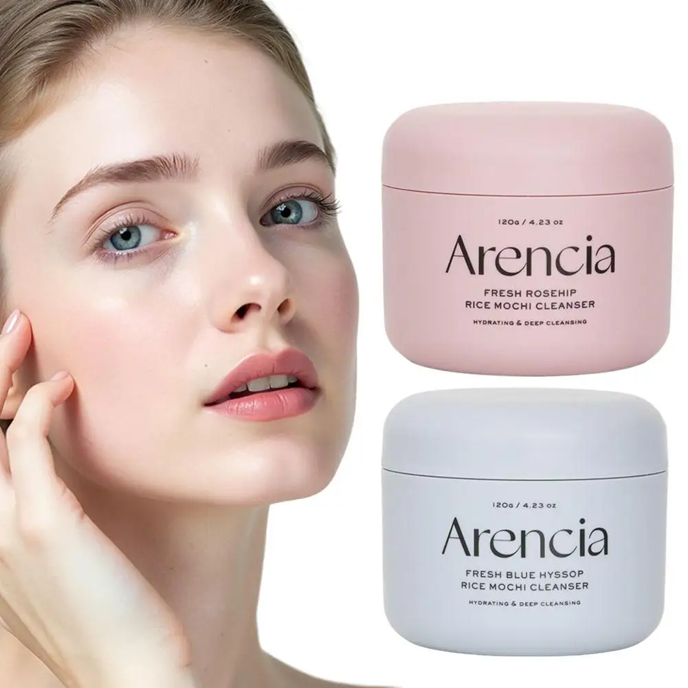 

Rice Fermented Cleansing Cream Deep Clean Pores Mousse Texture Remover Moisturizing Brightening Sensitive Skin Care