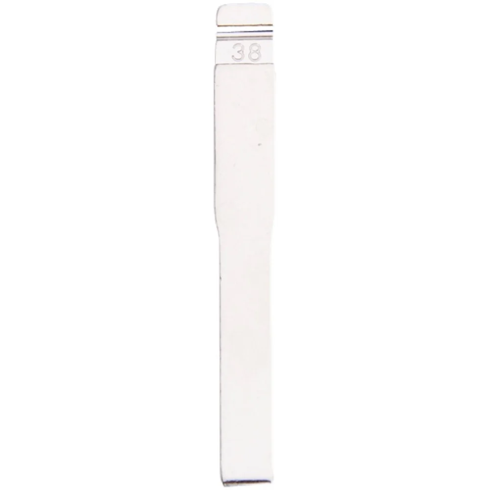 10Pcs Metal Uncut Flip KD Remote Car Key Blade HU101 No.38 KD Key Blade For Ford Fusion Focus Mondeo Land Rover Jaguar
