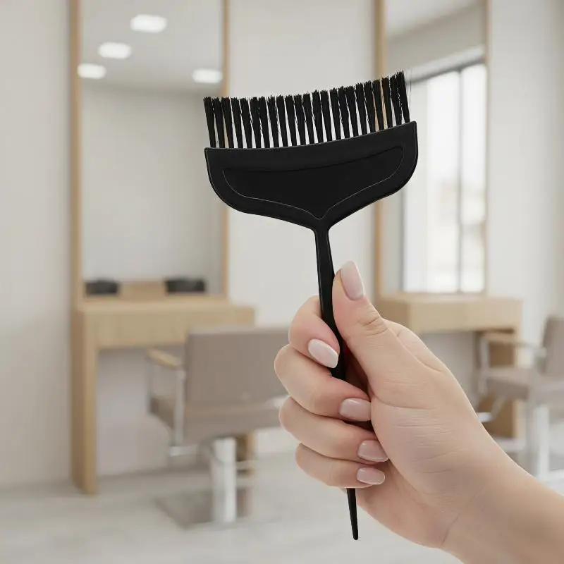 3 Pack Professional Hair Dye Brushes Soft Bristles Comfort Grip For Salon Home Hair Coloring Bleaching