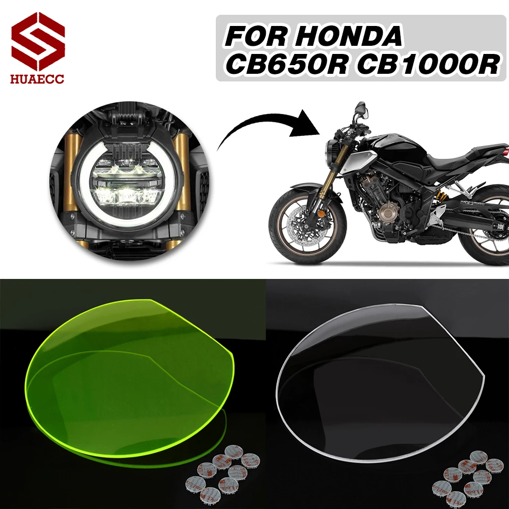Headlight Guard Head Light Lens Cover Protector for Honda CB650R CB1000R CB 650 1000 R 2018-2023