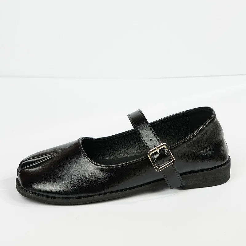 أحذية ماري جين الجديدة ذات الحزام الواحد هي حذاء فردي نسائي ريترو وتنحيف مع نعل ناعم وفتحة ضحلة #2