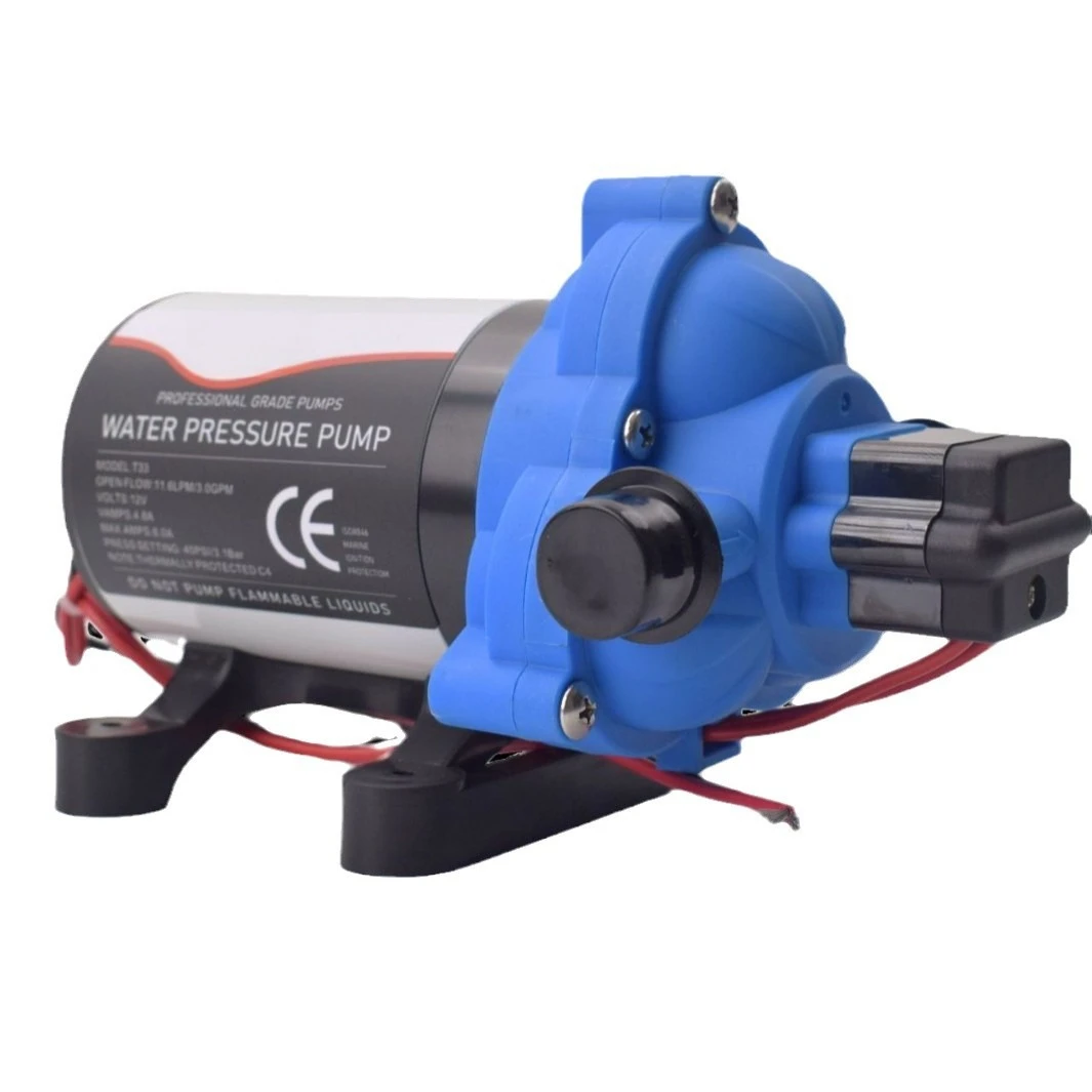 

Электрический бустерный мембранный насос 12 В, 24 В, водяной насос, маленькая лодка, бытовой самовсасывающий насос, уличный насос, сельскохозяйственная промышленность