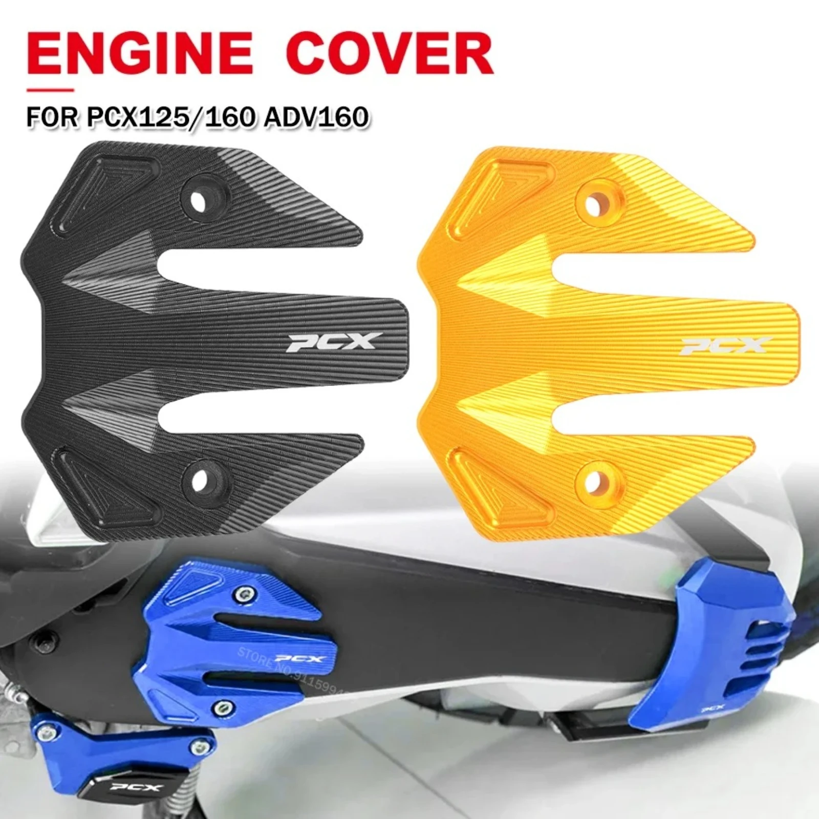 

Защитный кожух двигателя мотоцикла для Honda PCX125 PCX160 Adv160 PCX 160 125, защита коробки передач от ударов, аксессуары