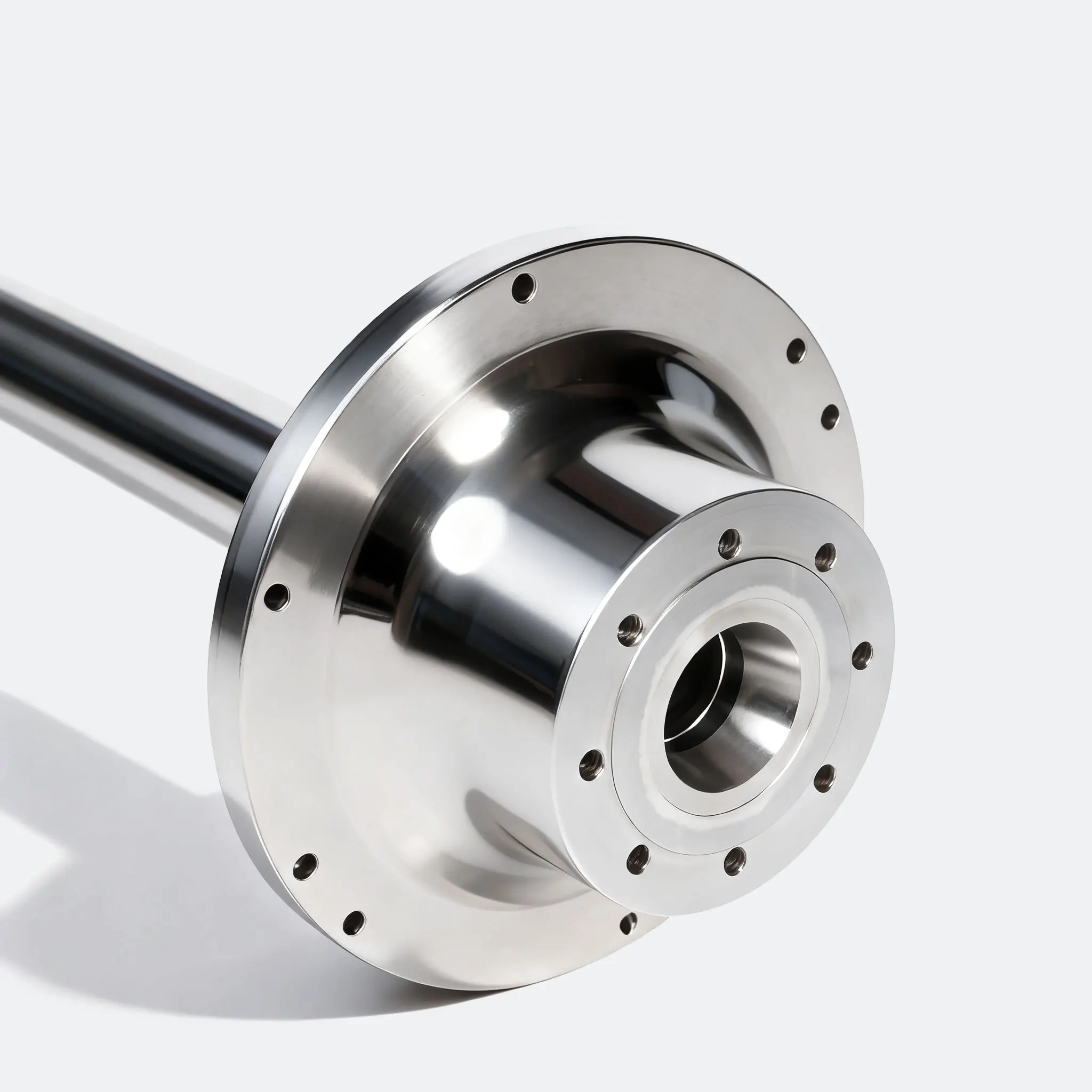 Stainless Steel Spline Transmission Shaft CNC Machined High Precision Tolerance Motor Bearing Dynamic Balanced Vibration-Free