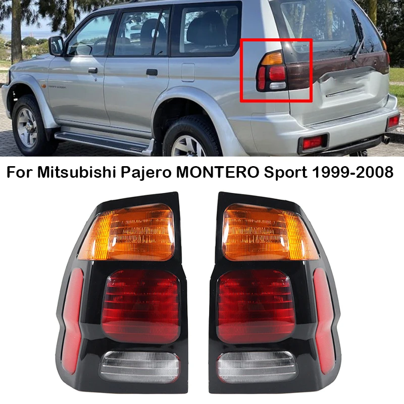 

Car Rear Bumper Tail Light Rear Stop Lamp Brake Light Taillight Assembly For Mitsubishi Pajero MONTERO Sport 1999 2000 2001-2008