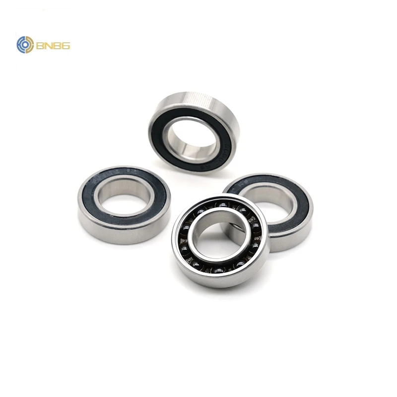 1Pcs 6902 Stainless Hybrid Ceramic Bearing 15x28x7 mm ABEC-7 Bicycle Bottom Brackets & Spares 6902RS Si3N4 Ball Bearings