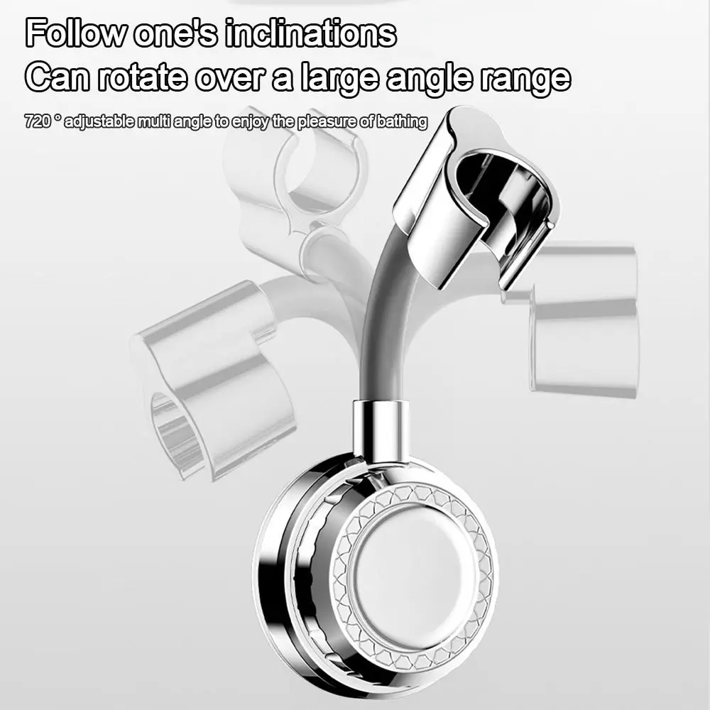 

Useful Adjustable Shower Head Holder Suction Cup Wall Mounted Handheld Sprayer Support Showerhead Bracket Bathroom Accessories