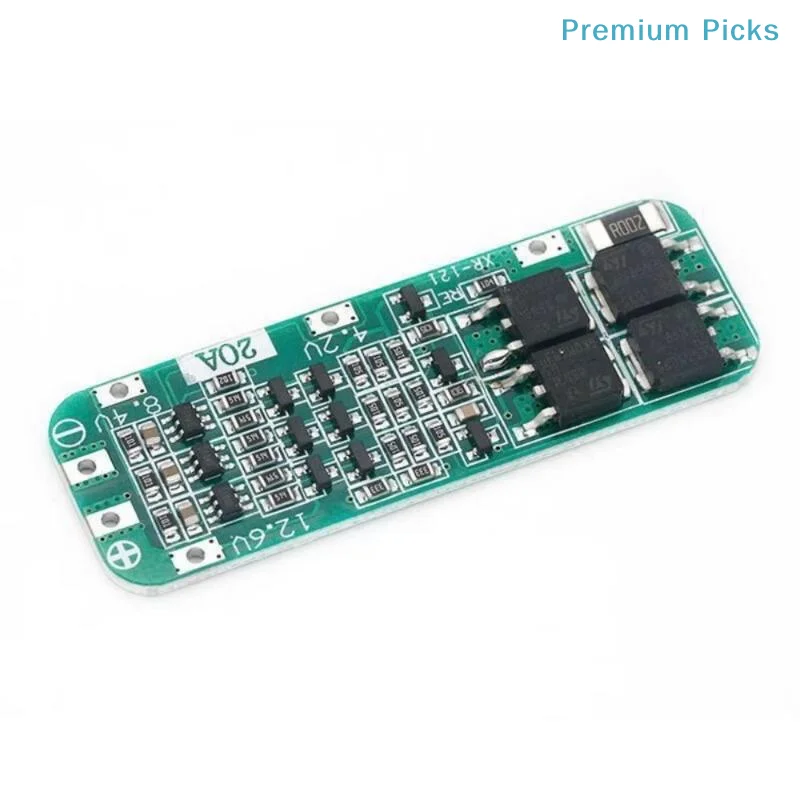 portable3S 20A 18650 Li-ion Battery Protection Board Overvoltage Prevention Charger Module for DIY Outdoor Emergency Power Pack