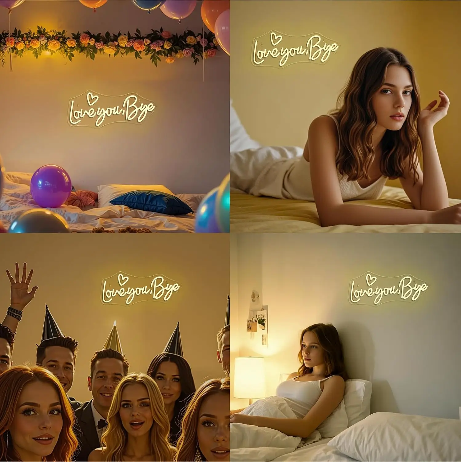 Love You Bye Neon S…