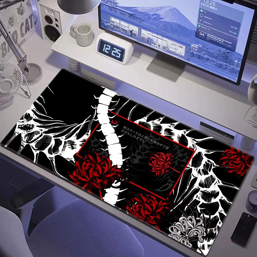 

Коврик для мыши HYBXAXC Anime T-Tokyo G-GhoulS, нескользящий, резиновый, для геймеров, балансирующий, для компьютера, декоративный, для стола, для ноутбука, офисный, большой