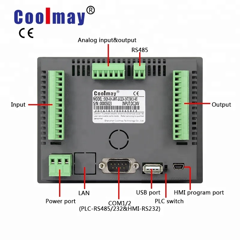 Coolmay Stepper motor and servo motor controller