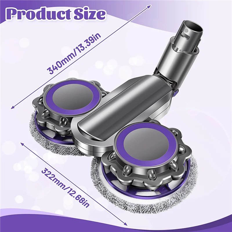 9M-электрическая насадка для влажной и сухой уборки воды, совместимая с пылесосом Dyson V6 DC58/DC59/Dc62