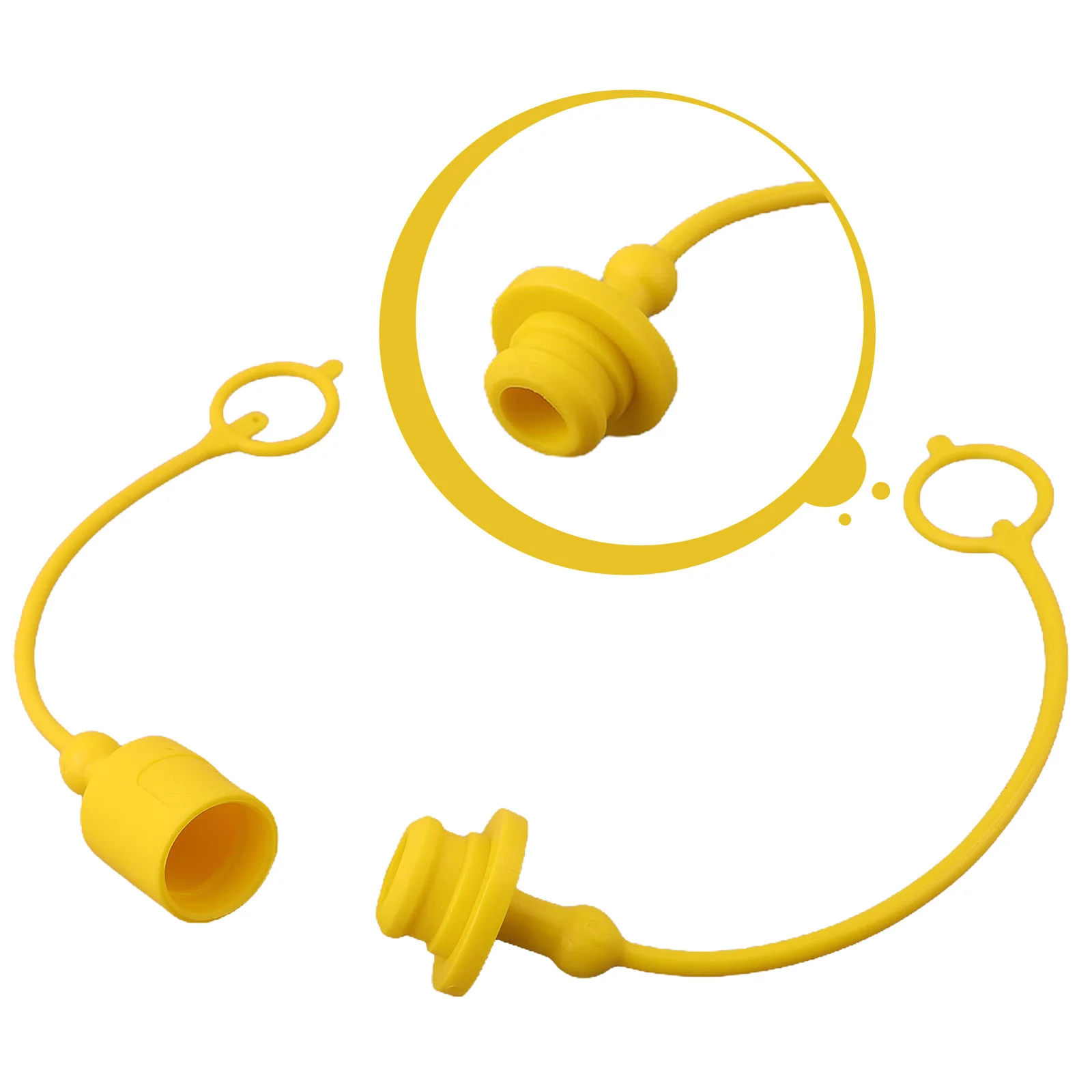 Set Quick Coupler Repair Dust Cap Parts Cover Accessories Easy Installation Hydraulic Male Female Practical Set