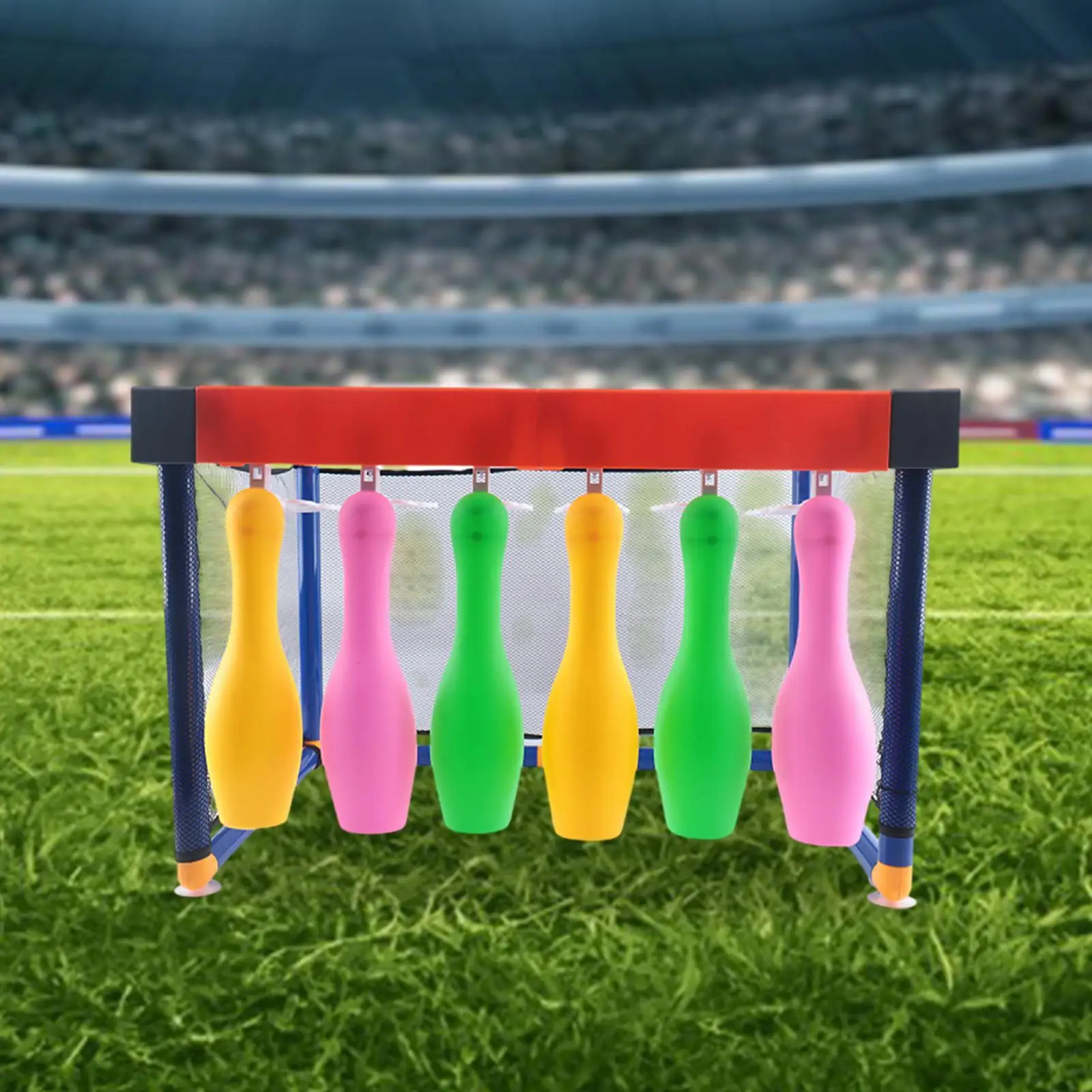 

Детский набор для боулинга, футбольный мяч, моторика, спортивная игра на открытом воздухе, семейная игра для