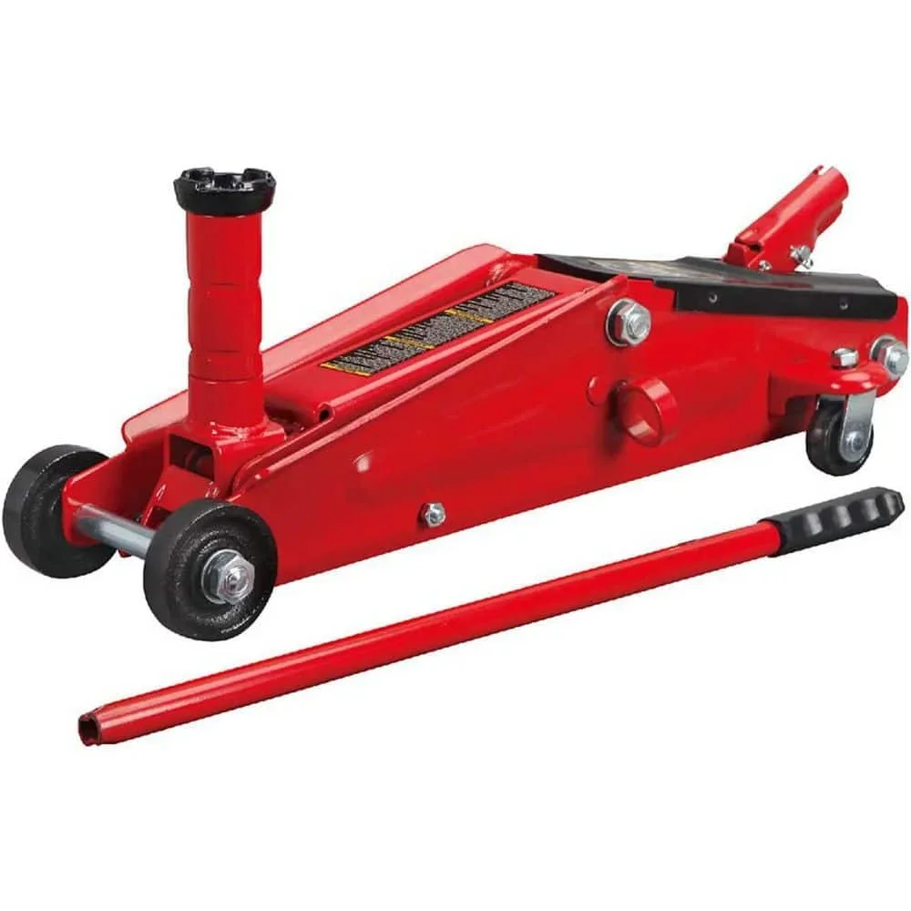 US 3-Ton Trolley Floor Jack with Saddle Extension Adapter