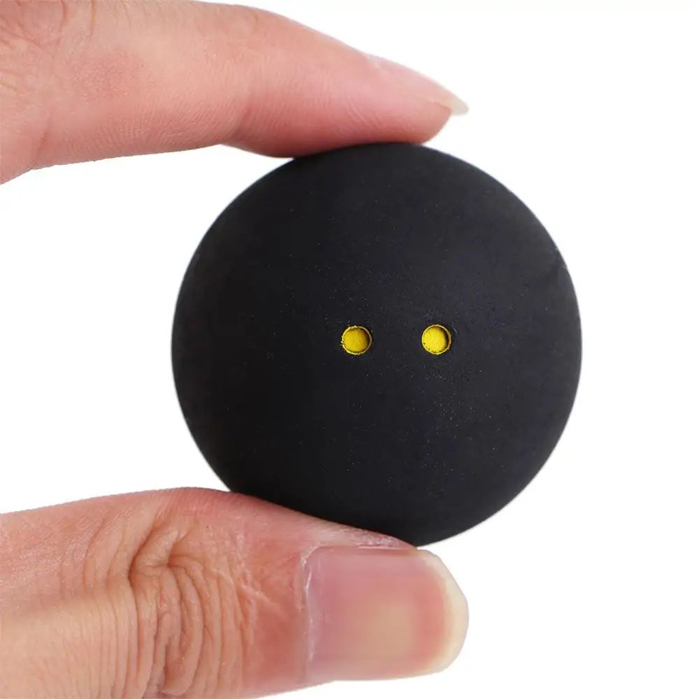 

Double Yellow Dot for Player Rubber Balls Competition Squash Two-Yellow Dots Squash Ball Training Squash Ball Low Speed Ball