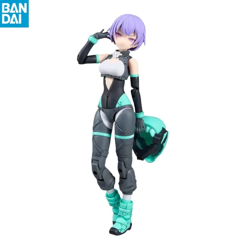 

BANDAI 30MS SIS-V00 RYDIRA [Color A] Skateboard Clothing Mobile Suit Girl Anime Action Figure Collectible Model Toy Gift
