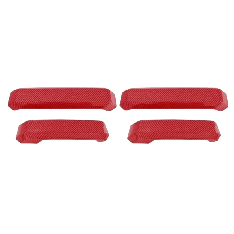 

Exclusive Car Inner Door Grab Handle Door Handle Trim Cover For Ford F150 2015-2020 Car Interior Accessories Red