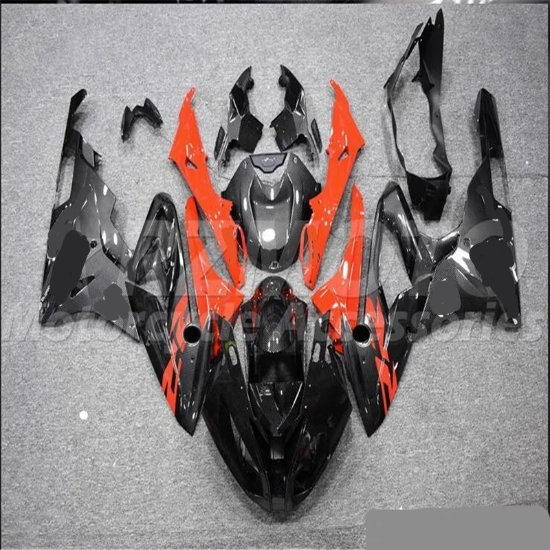 Water Transfer Carbon Fiber Fairing For  BMW  S1000RR 2015 2016  Various Color Patterns Can Be Customized  No.140