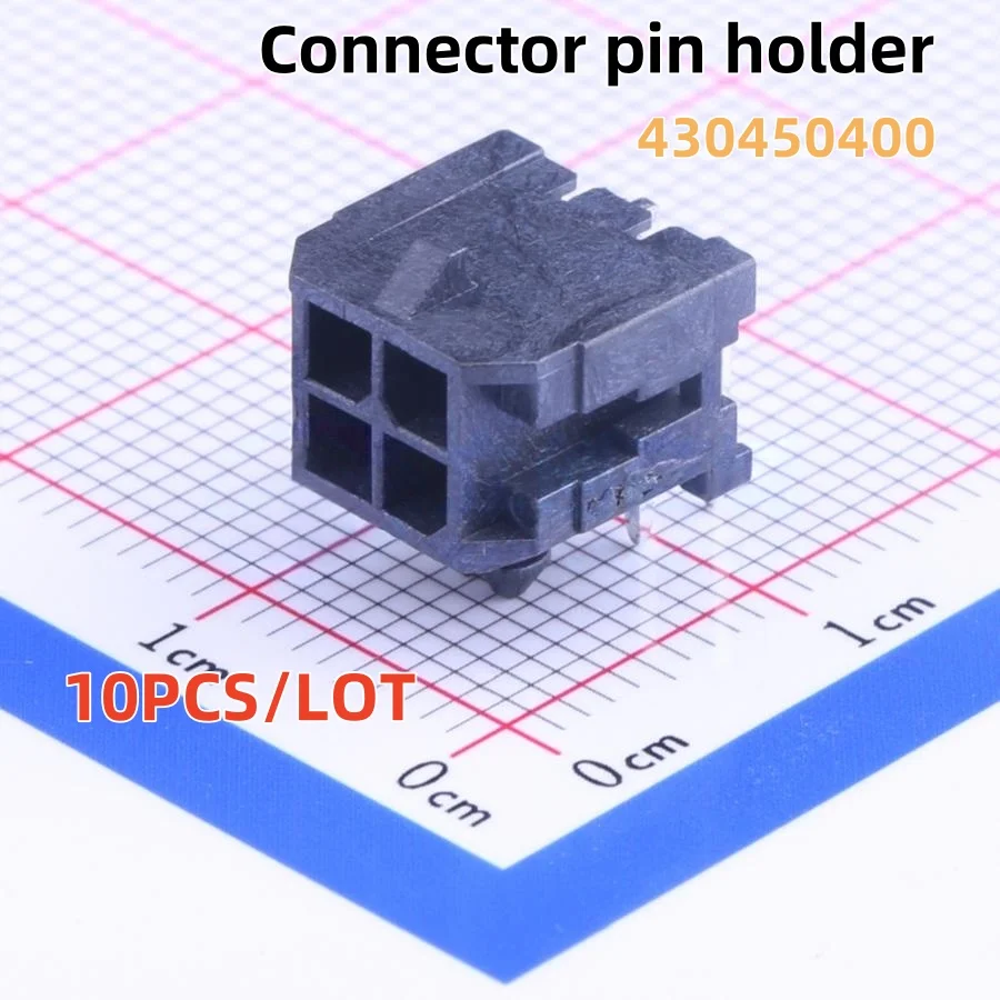 

10 шт./лот 430450400 43045-0400 2X2PIN 4PIN P = 3 мм держатель контакта разъема новый и оригинальный