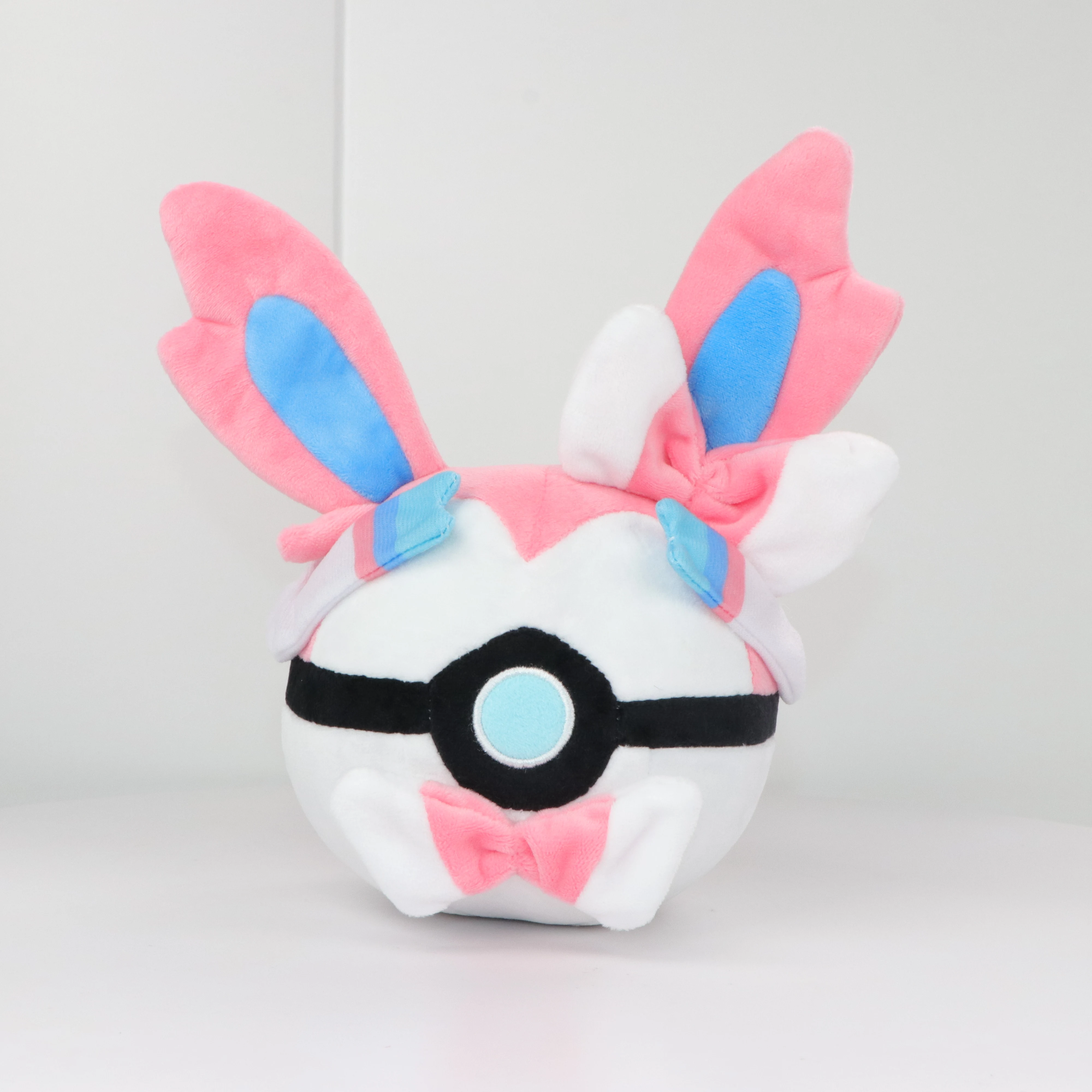 Master Ball Plush Toy Sylveon Stuffed Animal Collectible Soft Plushies Cute Cartoon Character Great All Star Collection Gifts