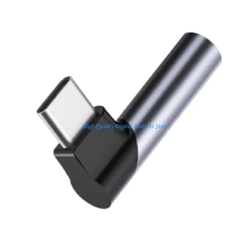 U2JE Portable Tipo C a 3,5 mm Conversores para dispositivos Tipo C Viagem Uso diário